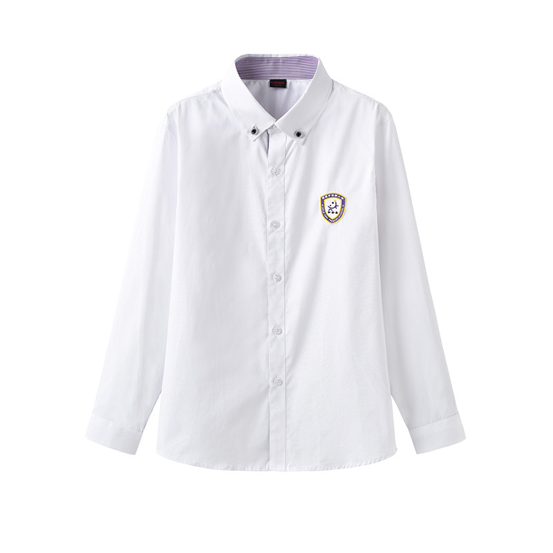 Zhuji West Lake Primary School school uniform Children's British style boys shirt Primary school class uniform