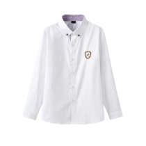 Lang College uniform Zhuji West Lake Primary School school uniform Childrens British style boys shirt Primary school class uniform