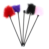 Woman With Adult Love Interest Items Sm Alternative Toy Passion Bundle Shackles Couple Teasing Long Pole Flirty Feathers