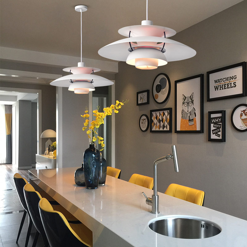 Creative Chandeliery Modern Minimalist Industrial Wind Nordic Living Room Bedroom Dining Room Dining Room Lighting PH5 Chandelia LIKE BOARD ROOM CHANDELIA