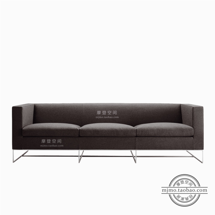 Scandinavian design classic sofa art London sofa two-three-seat model room furniture simple fashion art