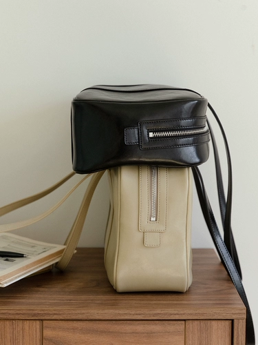 Летняя ретро кожаная сумка