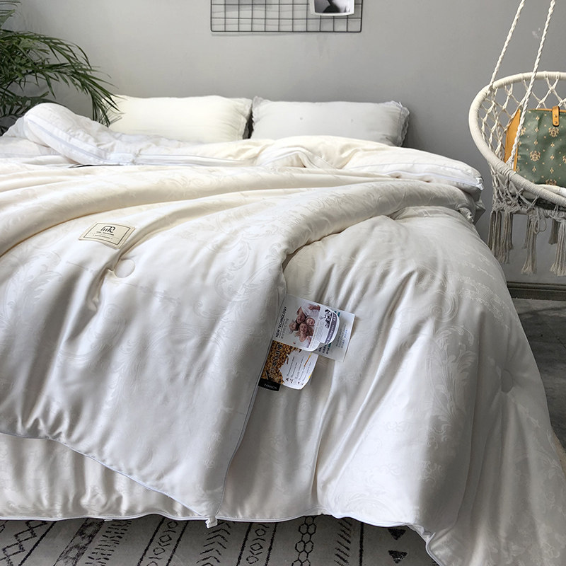 Hanghua Soybean Fiber Antibacterial Core Warm Winter by Spring and Autumn Single Double Cotton Quad Children Been Four Seasons