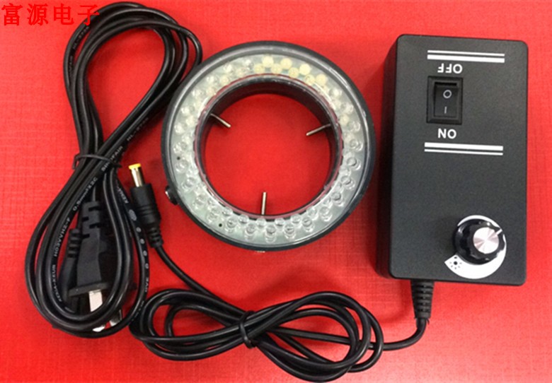 2019 New Zoom Microscope Light Source 110V220V 8W Circular LED Tube White Light Mini Lamp