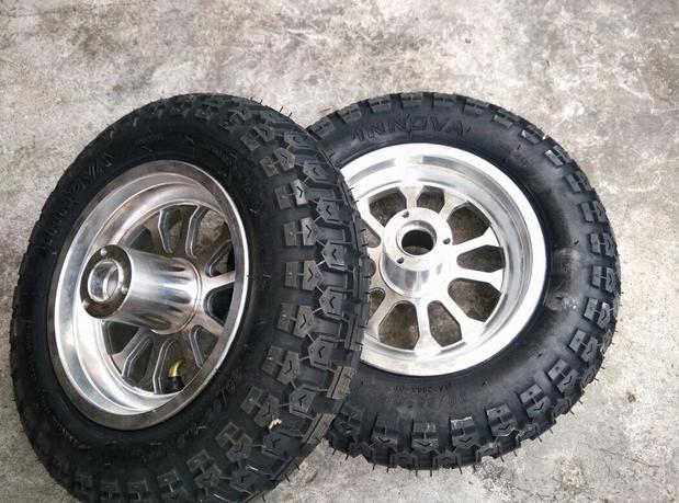 Millet chín 9 cân bằng xe sửa đổi lốp lớn 90 / 65-6,5 lốp chân không đường lốp xe sử dụng kép - Lốp xe máy vỏ xe máy aspira