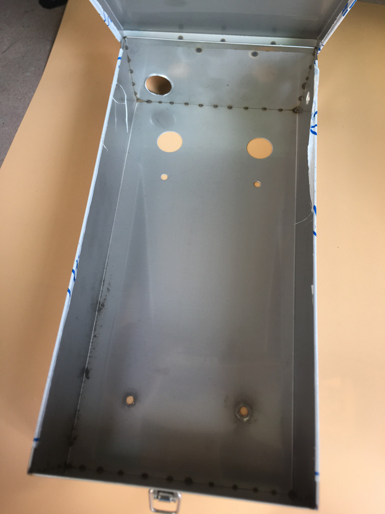 Stainless steel battery case for electric vehicles