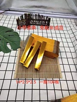 Small gold bar semi-finished product stained paperback money sacrificial products gold yuan bauxin brick paper semi-finished product Qingming