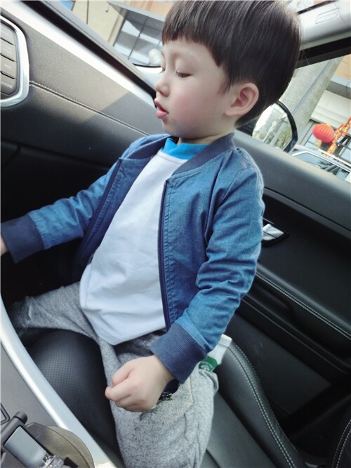 Veste pour garcon en toile - Ref 2157353 Image 9