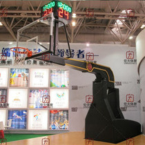 Indoor professional manual electric remote control hydraulic basketball stand outdoor adult standard competition mobile lifting basketball stand