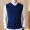 Mùa thu và mùa đông thanh niên nam đan vest V-Cổ màu rắn vest vest nam áo len mỏng kinh doanh bình thường kích thước lớn vest nam hàn quốc