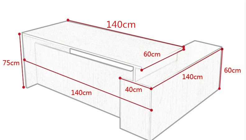 Bàn ghế văn phòng ông chủ bàn giám đốc bàn giám sát bàn quản lý bàn thời trang hiện đại bàn tối giản màu đen tủ sắt đựng tài liệu