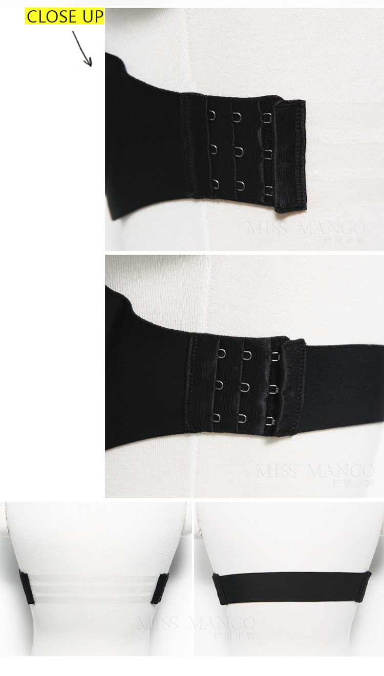 Нижнее белье, нескользящий бюстгальтер пуш-ап, невидимый бюстгалтер, тонкий топ без лямок, с открытой спиной 