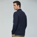 David Hill POLO áo sơ mi nam trung niên cotton lỏng lẻo thêu chương kinh doanh bình thường mùa thu nam dài tay áo thun áo polo nam đẹp Polo