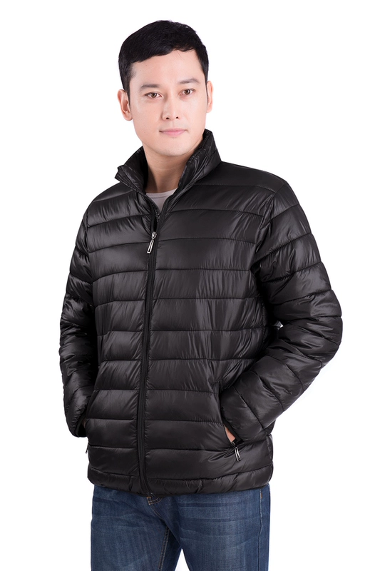 Áo khoác cotton trung niên mùa đông cho nam cotton dày phù hợp với trung niên cotton nam