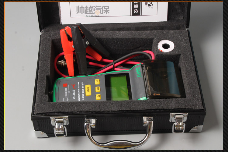 One more car battery detector battery tester life internal resistance DY2015C with printing function