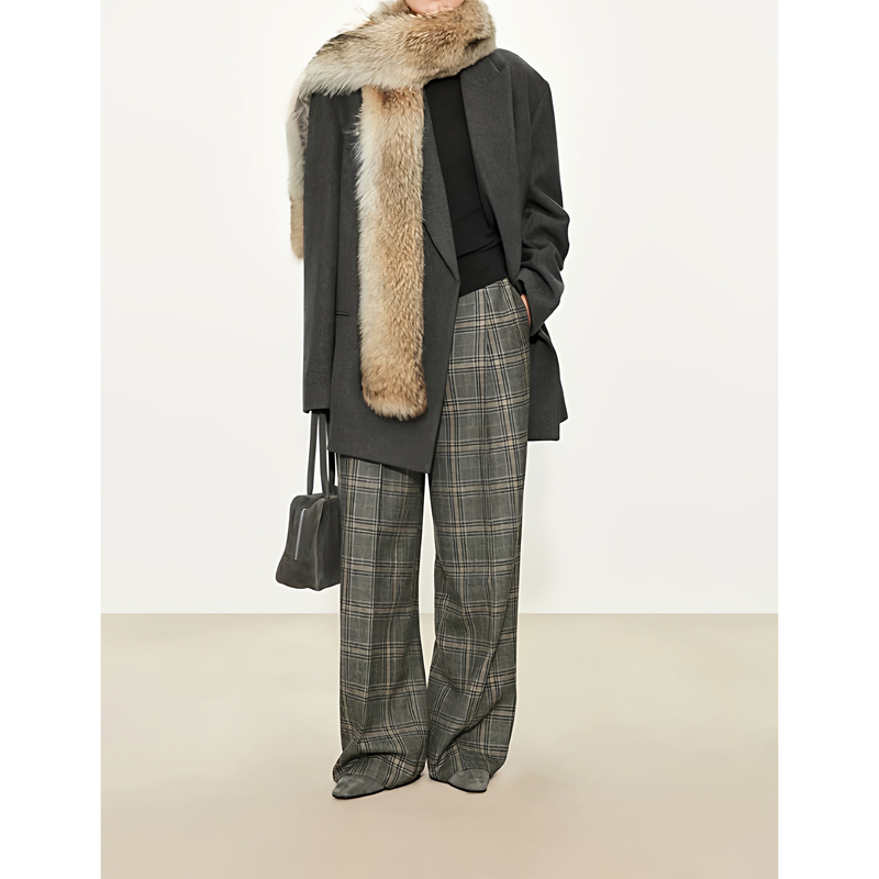 Warm Fur Scarf Parka down Jacket Coyote Fur Collar Placket Warm Fur Scarf Parka down Jacket Coyote Fur Collar Placket
