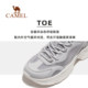 Camel sneakers for men 2024 summer men's shoes mesh breathable shoes thin mesh shoes running shoes