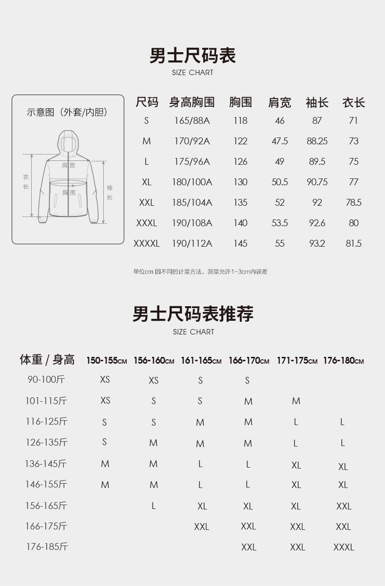 骆驼 男女 户外夹棉冲锋衣 防风防水 图10