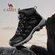 Camel Men's Hiking Shoes 2024 Spring New Waterproof Anti-Slip Shock Absorbing Mid-top Women's Outdoor Leisure Hiking Shoes