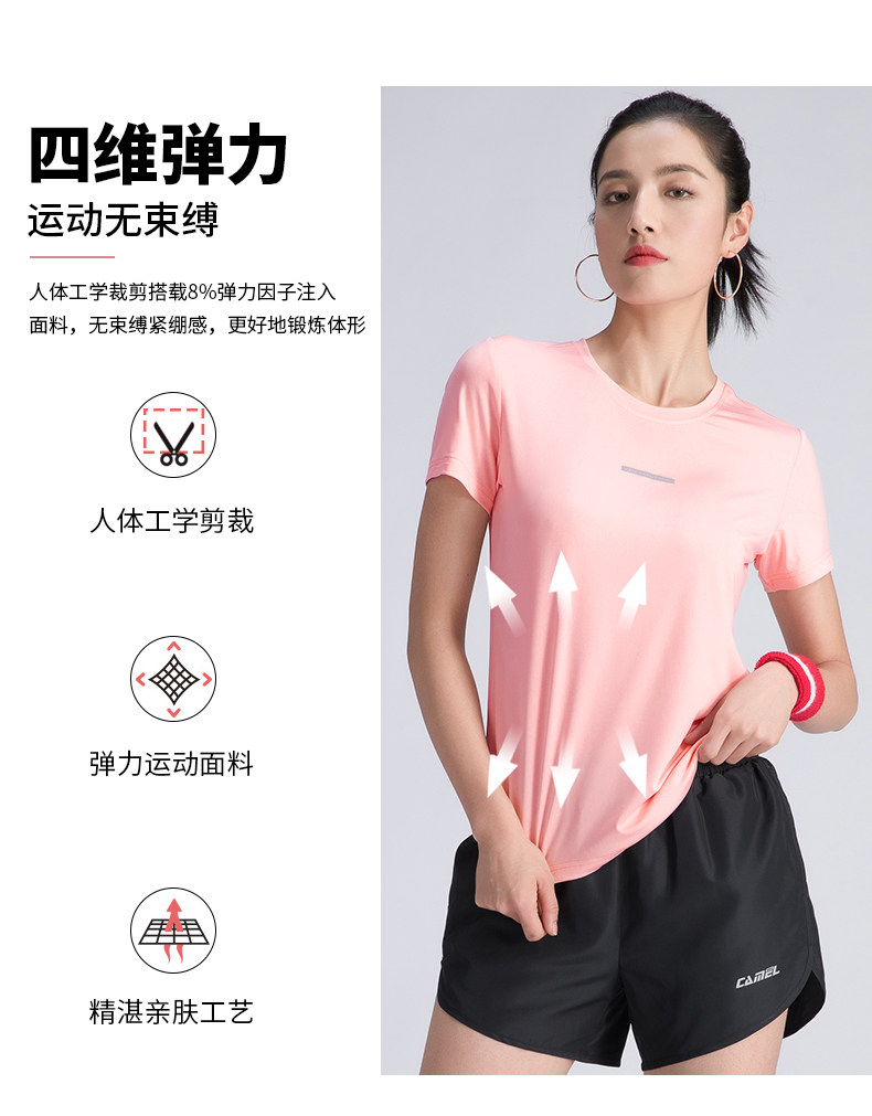 骆驼 速干运动套装 2件套 图4