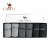 2019 mới vớ lạc đà thể thao nam thoải mái thoáng khí ẩm ướt mềm mại nam vớ cotton giản dị 6 đôi - Vớ thể thao tất nhún Vớ thể thao