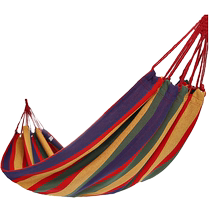 Camel outdoor hammock camping outing dormitory swing anti-rollover hanging chair thickened student parent-child single and double rocking bed