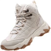 Camel Outdoor Hiking Shoes 2024 Autumn and Winter New Womens Shoes Anti-Slip Plus Velvet Warmth Comfortable Versatile Hiking Shoes Mens Shoes