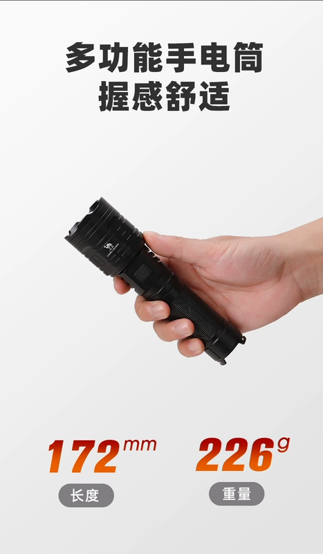 Đèn pin lạc đà ngoài trời đèn làm việc hộ gia đình đèn pin đa chức năng ánh sáng mạnh đèn pin tầm xa đèn pin sạc đèn làm việc led quấn cây f5 led dây ngoài trời 12v