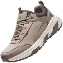 Camel Outdoor Casual Shoes 2024 Autumn New Mens Shoes Cushioning Wear-Resistant Lightweight Breathable Anti-Slip Professional Hiking Shoes