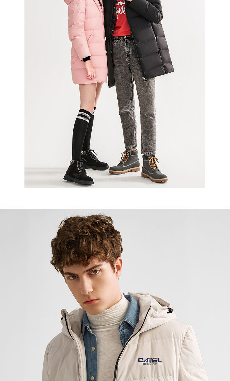 骆驼 极寒系列 男女加厚羽绒服 图12