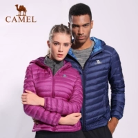 Camel lạc đà thể thao ngoài trời nam giới và phụ nữ xuống áo khoác fluffy ấm nhẹ chống nhăn couple xuống áo khoác áo phao hàn quốc