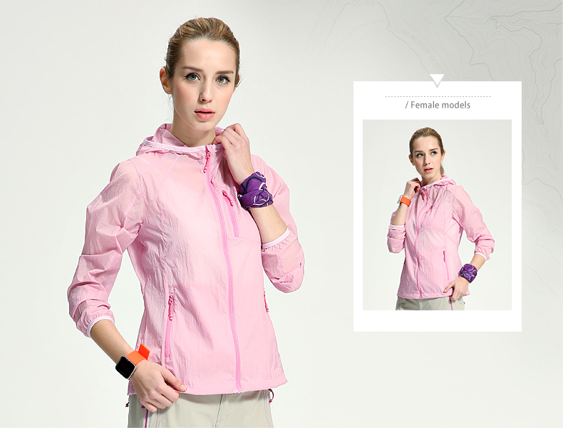 imperméable sport femme CAMEL en nylon - Ref 500012 Image 15