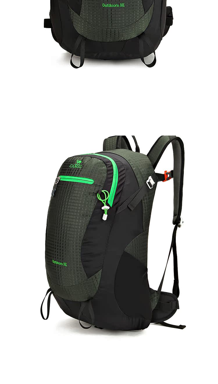 CAMEL / Lạc đà đeo vai ngoài trời đi bộ ba lô 30L nam và nữ dung tích lớn đi du lịch đi bộ đường dài cắm trại ngoài trời - Ba lô cặp colkids