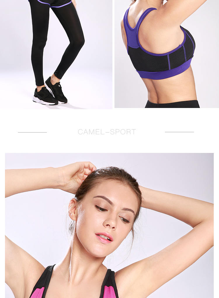 [Giải phóng mặt bằng] áo ngực thể thao lạc đà nữ thoáng khí thoải mái yoga tập thể dục hấp thụ sốc áo thun tập gym
