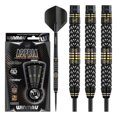 WINMAU Aspria два -корровые титановые вольфрамовые стальные стальные дротики Hard Professional Professional Straight Tube Darts Darts