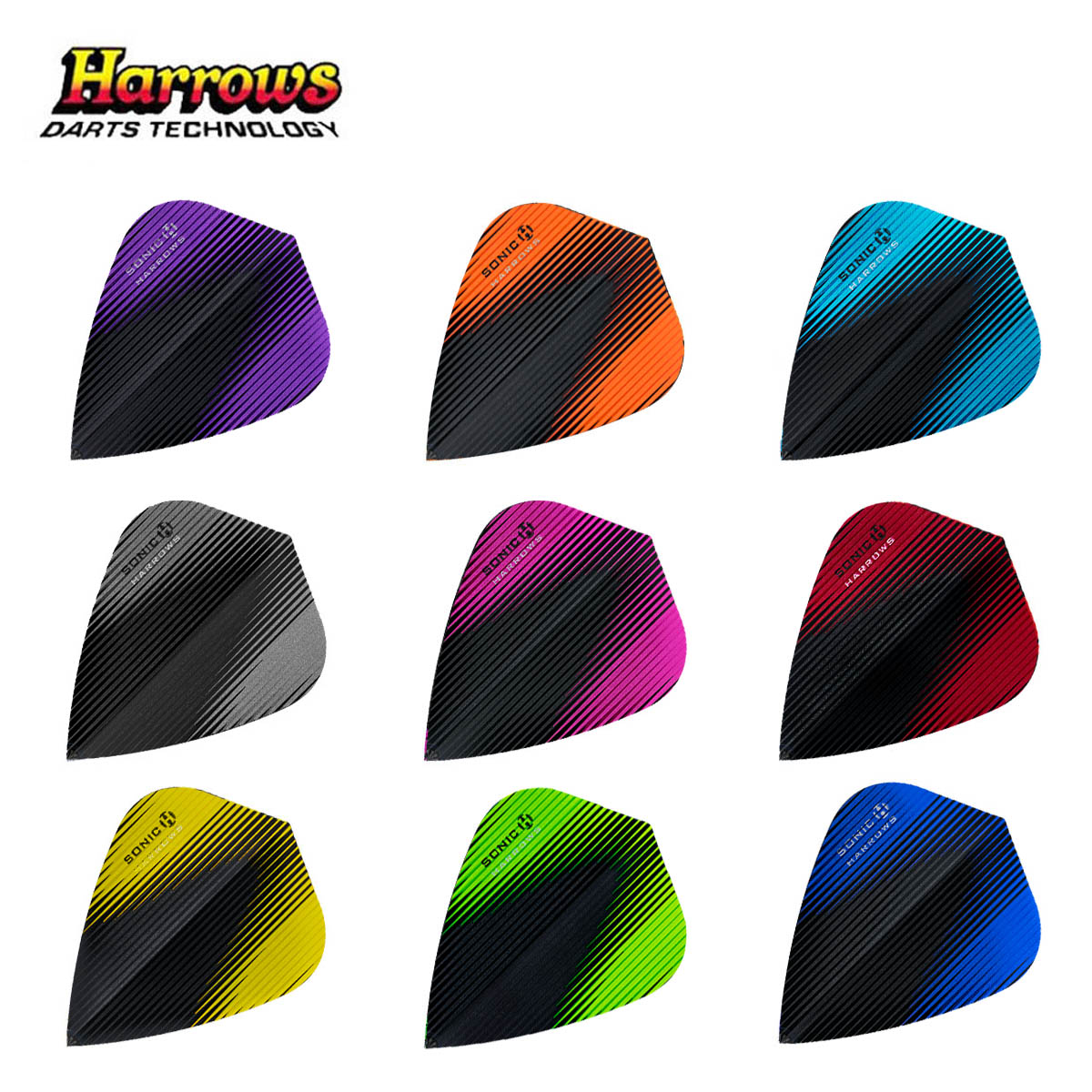 HARROWS SONIC X series of dart tail kite-shaped dart leaves 100 micron darts leaves-Taobao