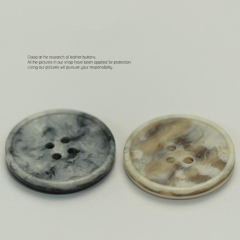 Chanel-Style Ins Resin Four-Hole Buttons for Fur Coats, Tweed Jackets, Sweaters, and Women's Suits, Trench Coat Buttons