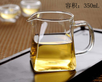 Thickened heat-resistant glass Road Cup transparent road Cup Tea Sea tea divider kung fu tea set accessories