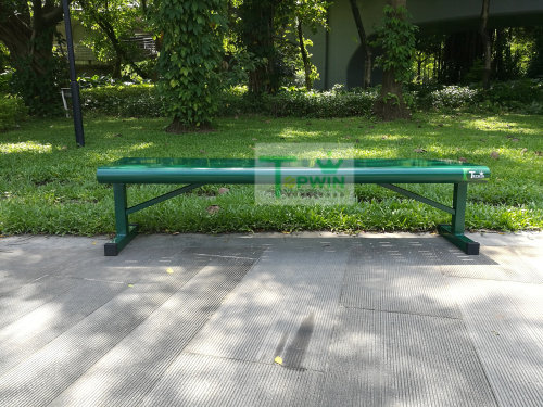 Outdoor Landscaped Community Sports Arena Strip Chair Casual Chair Lounge Chair Length 1 8 m Steel structure