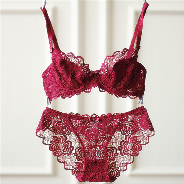 Underwear - Claret, 32/70b set (with s underwear)