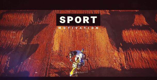 震撼大气科技感极限运动体育比赛健身房紧张宣传片片头ae模板