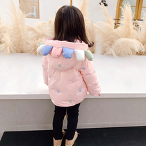 Girls cotton-padded clothes 2020 new winter foreign style children cotton-padded jacket for girls