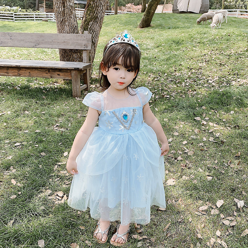 Girl Dress Summer Frozen Aisha Princess Aisha Yang Girl Dress Baby Dress Summer Dress