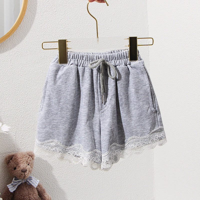 Girls' shorts outerwear summer 2021 new western style children's pants thin section baby girl summer casual pants trend