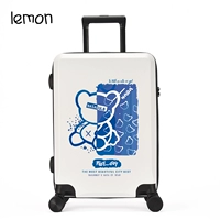 Синий, белый, с медвежатами