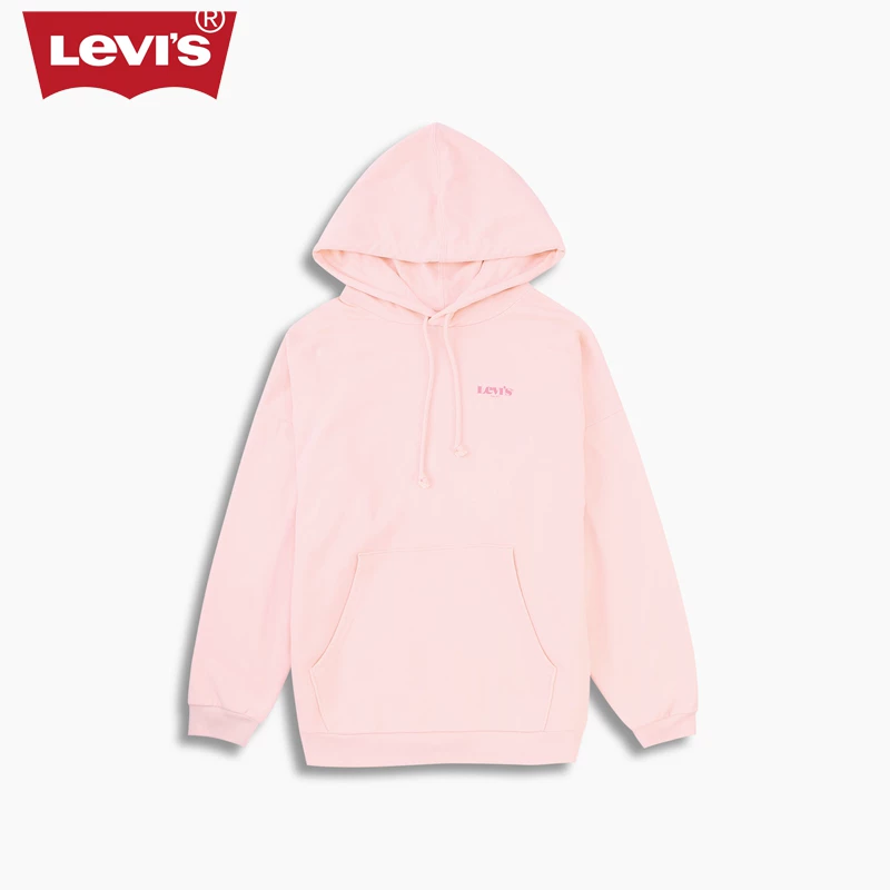 Куртка-худи осенняя фуксия от Levi's, толстовка