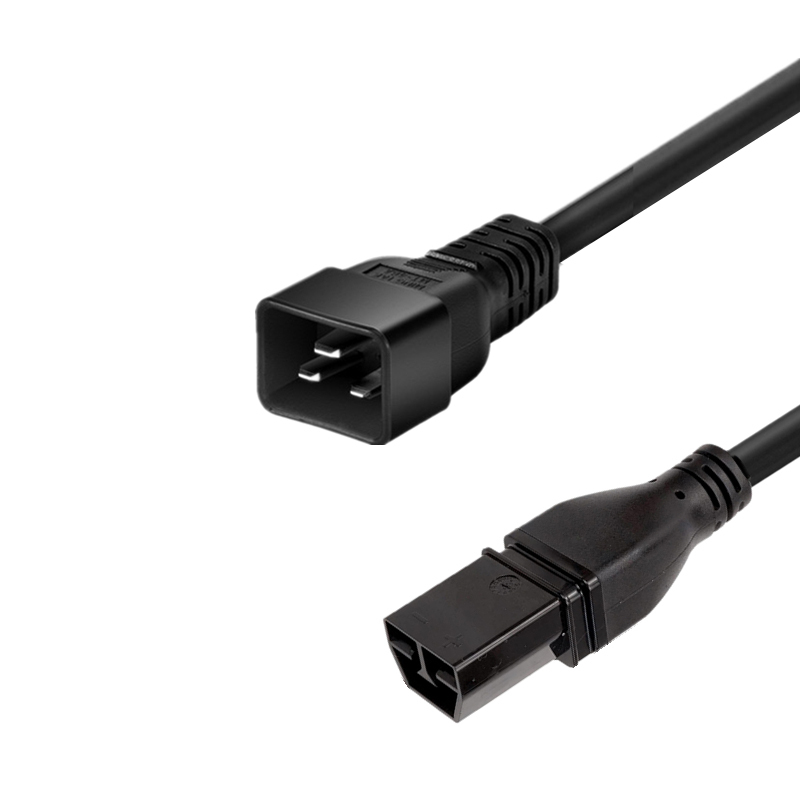 Saf-D-Grid to C20 C14 Connector European Standard National Standard 16A Plug Dc 400V Power Cord