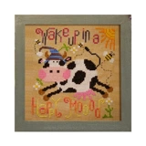 凉风 DMC Cross Emelcodery Living Room 2021 Новая KT2565 Happy Mavericks Ихбирная ткань содержит красочную линейную печать