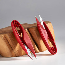 Stainless steel double-edged yarn scissors high-quality new U-shaped scissors thread shears small clothing scissors cross-stitch tools