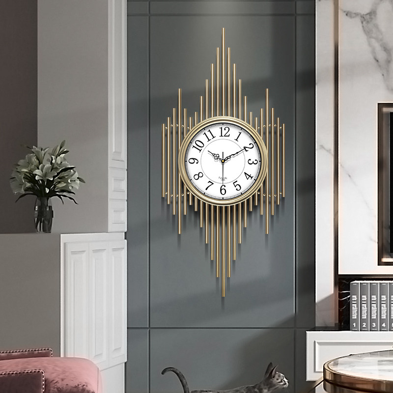 Light luxury watch creative decoration clock modern fashion living room Watch atmospheric personality household art Nordic wall clock